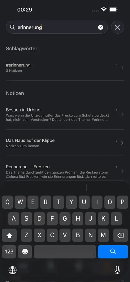 Suchen, und gefunden werden