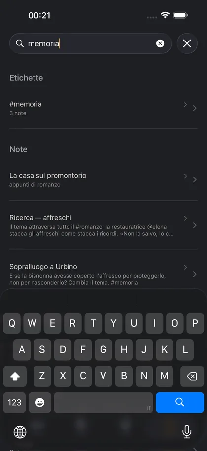 Cercare, e farsi cercare