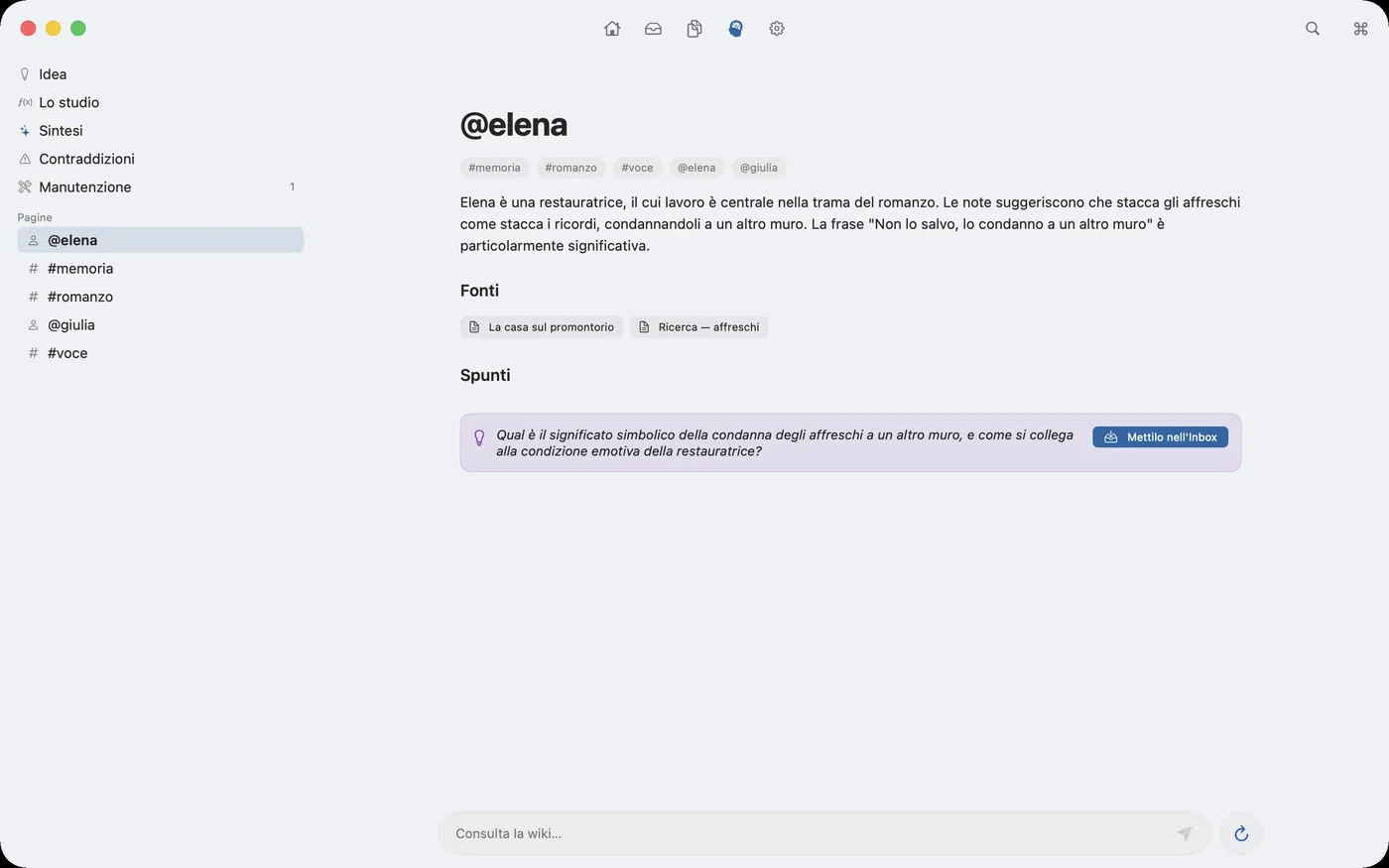 La wiki si scrive da sé
